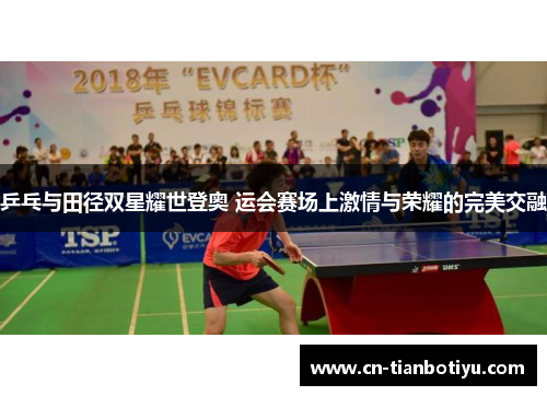 乒乓与田径双星耀世登奥 运会赛场上激情与荣耀的完美交融